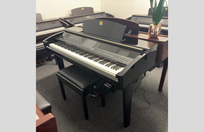 Yamaha CVP409 Polished Ebony Digital Piano, Used - Complete Package (SN:GBRCOJ01001) - Image 9